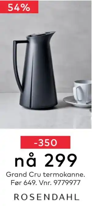 Skeidar Grand Cru termokanne, NOK 299 tilbud