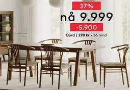 Skeidar A-Line spisebord, NOK 9999 tilbud
