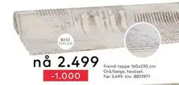Skeidar Frendi teppe, NOK 2499 tilbud