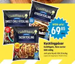 Eurocash Kycklingpåsar, SEK 69.85 tilbud