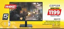 POWER Alpha X1 V2, NOK 1199 tilbud