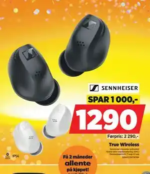 POWER True Wireless, NOK 1290 tilbud