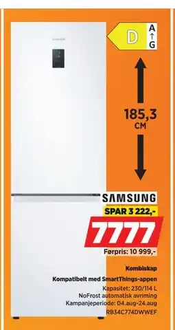 POWER Kombiskap, NOK 7777 tilbud