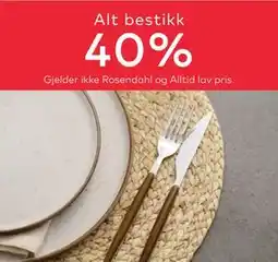 Skeidar Alt bestikk tilbud