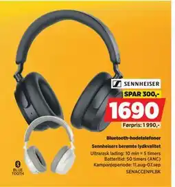 POWER Bluetooth-hodetelefoner, NOK 1690 tilbud