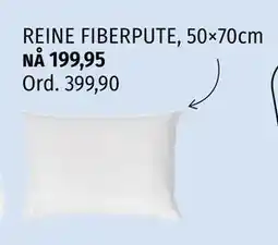 Nille REINE FIBERPUTE, 50×70cm, NOK 199.95 tilbud