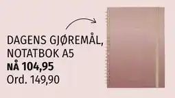 Nille DAGENS GJØREMÅL, NOTATBOK A5, NOK 104.95 tilbud