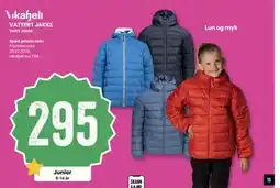 Sport Outlet VATTERT JAKKE, NOK 295 tilbud