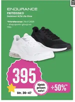 Sport Outlet FRITIDSSKO, NOK 395 tilbud