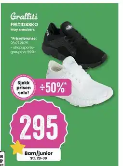 Sport Outlet FRITIDSSKO, NOK 295 tilbud
