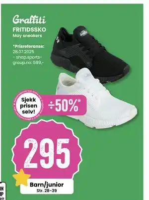 Sport Outlet FRITIDSSKO, NOK 295 tilbud