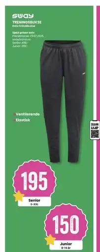 Sport Outlet TRENINGSBUKSE tilbud