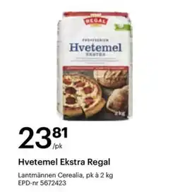 Storcash Hvetemel Ekstra Regal tilbud