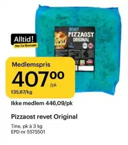 Storcash Pizzaost revet Original tilbud