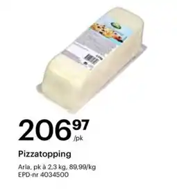 Storcash Pizzatopping tilbud