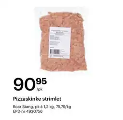 Storcash Pizzaskinke strimlet tilbud