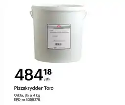 Storcash Pizzakrydder Toro tilbud