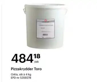 Storcash Pizzakrydder Toro tilbud