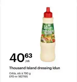 Storcash Thousand Island dressing Idun tilbud