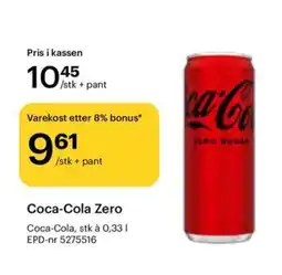 Storcash Coca-Cola Zero tilbud