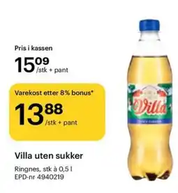 Storcash Villa uten sukker tilbud