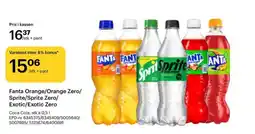 Storcash Fanta Orange/Orange Zero/ Sprite/Sprite Zero/ Exotic/Exotic Zero tilbud