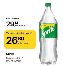 Storcash Sprite tilbud