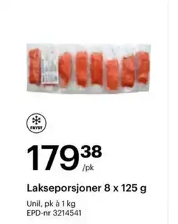 Storcash Lakseporsjoner tilbud