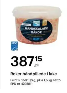 Storcash Reker håndpillede i lake tilbud