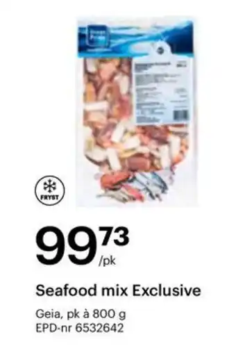 Storcash Seafood mix Exclusive tilbud