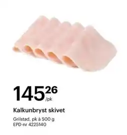 Storcash Kalkunbryst skivet tilbud