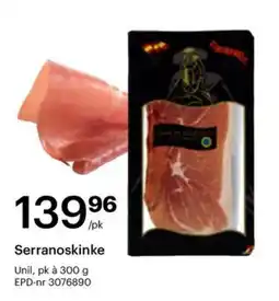 Storcash Serranoskinke tilbud