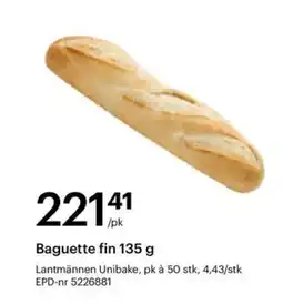 Storcash Baguette fin tilbud