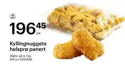 Storcash Kyllingnuggets helsprø panert tilbud