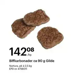 Storcash Biffkarbonader ca 90 g Gilde tilbud