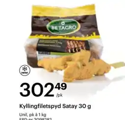 Storcash Kyllingfiletspyd Satay tilbud