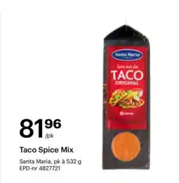 Storcash Taco Spice Mix tilbud