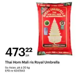 Storcash Thai Hom Mali ris Royal Umbrella tilbud