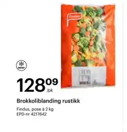 Storcash Brokkoliblanding rustikk tilbud