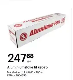 Storcash Aluminiumsfolie til kebab tilbud