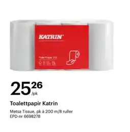 Storcash Toalettpapir Katrin tilbud