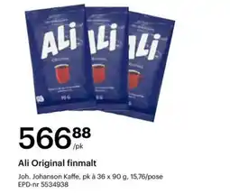 Storcash Ali Original finmalt tilbud