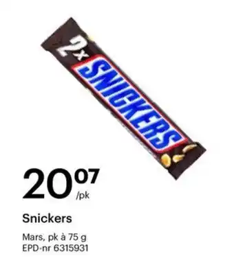 Storcash Snickers tilbud