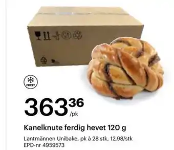 Storcash Kanelknute ferdig hevet tilbud