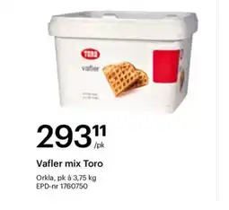 Storcash Vafler mix Toro tilbud