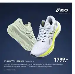 Intersport GT-2000™M 14 LØPESKO, Dame/Herre tilbud