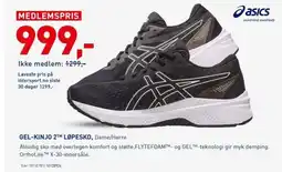 Intersport GEL-KINJO 2T LØPESKO, Dame/Herre tilbud