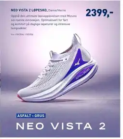 Intersport NEO VISTA 2 LØPESKO, Dame/Herre tilbud