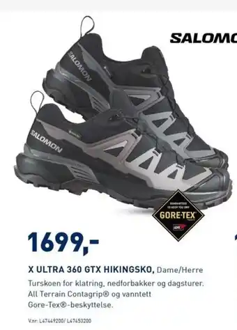 Intersport X ULTRA 360 GTX HIKINGSKO, tilbud