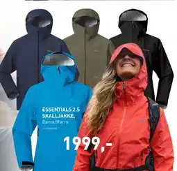 Intersport ESSENTIALS 2.5 SKALLJAKKE, Dame/Herre tilbud